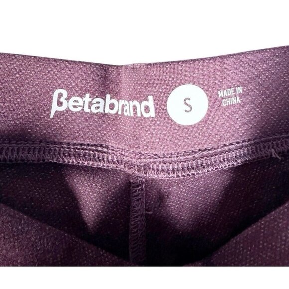 BETABRAND Womans Sz S Straight Leg Dress Pant Yoga Pants Sterling Rose W0076-STR - Picture 6 of 9